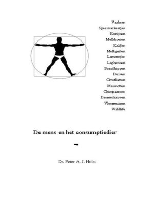 cover image of De mens en het consumptiedier